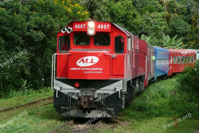 Train Brazil Curitiba Free Photos