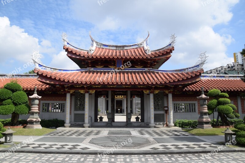 Singapore Chinese Temple Pagoda Architecture Religious