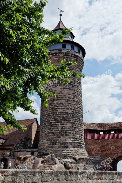 Imperial Castle Nuremberg Tower Castle Castle Tower