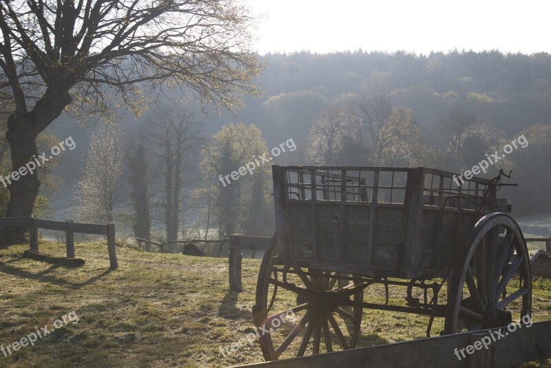 Cart Field Sleigh Rural Agriculture