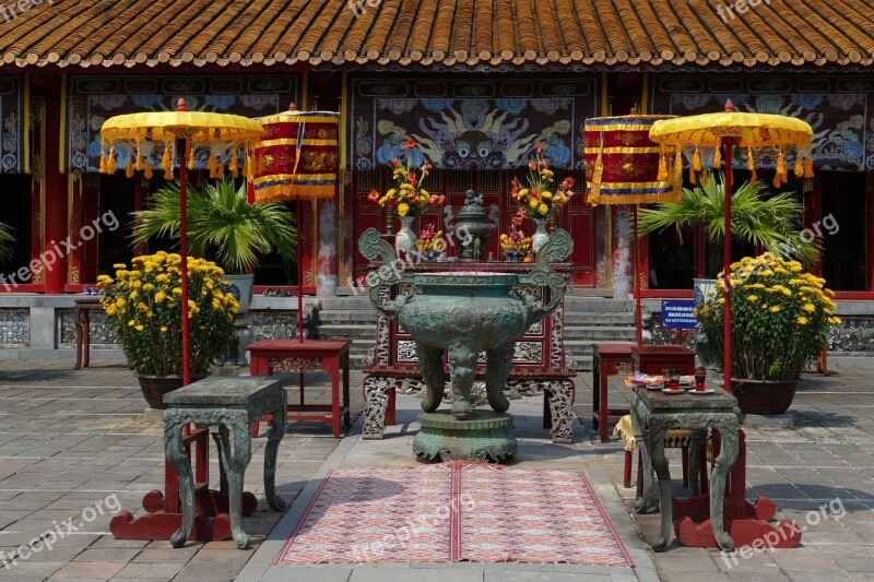 Vietnam Hue Palace Royal Palace Historically