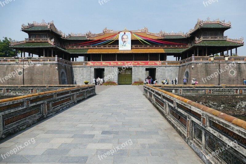 Vietnam Hue Palace Royal Palace Historically