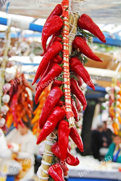 Chilli Vegetable Hot Traditional Local