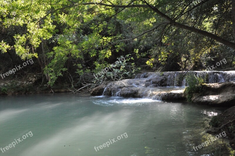 Cascade Water Courses Nature Rock Water