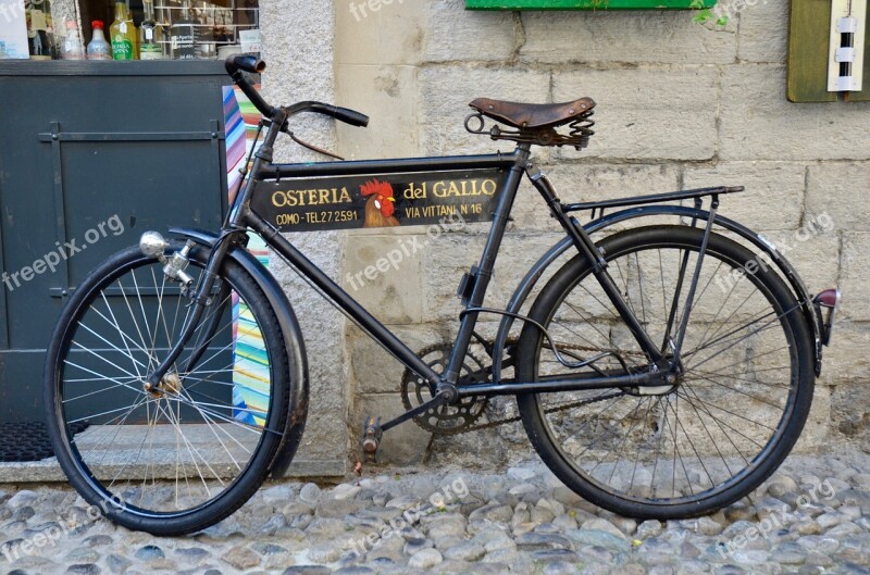 Bike Cycling Traffic Antique Old