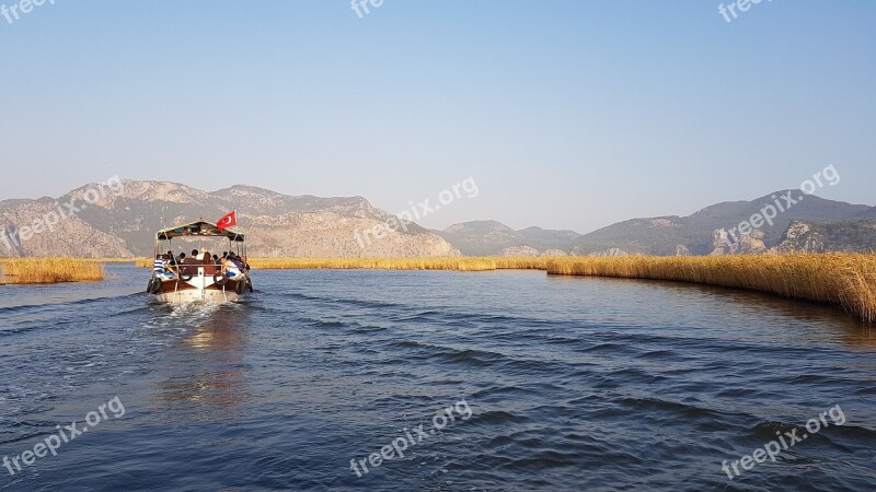 Boat Turkey Tour Tourism Sunset