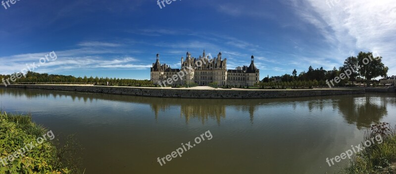 Castle France Chambord Free Photos