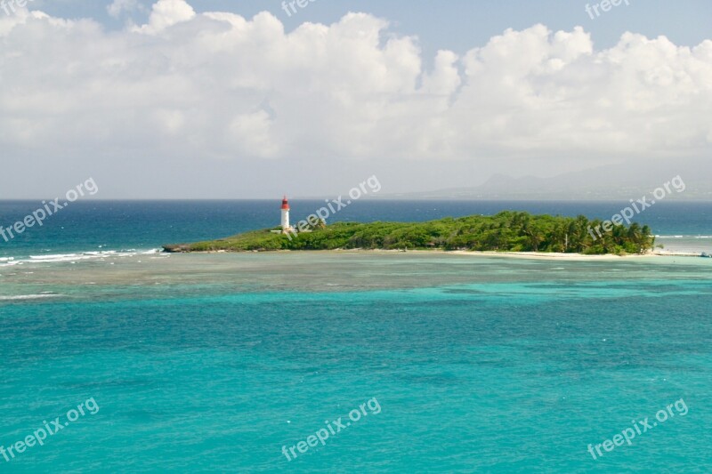 Guadeloupe Guadaloupe Island Gosier Lighthouse