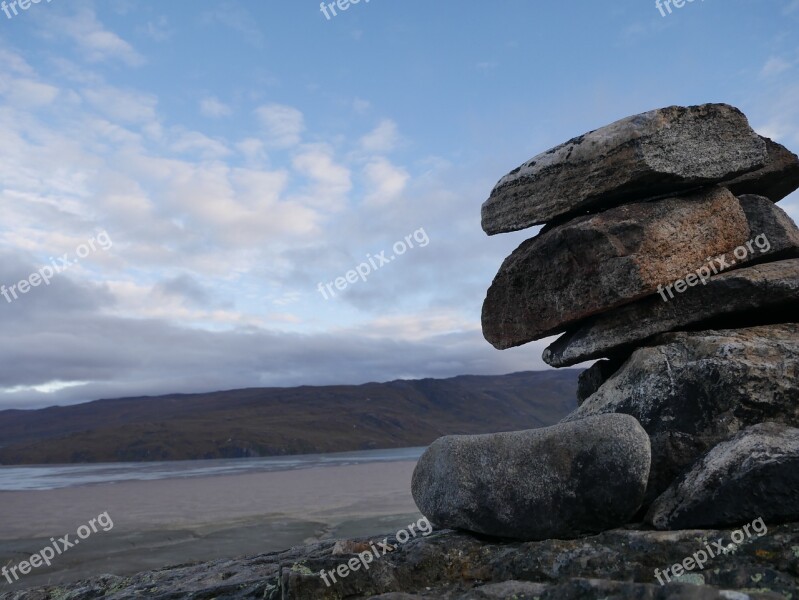 The Stones Nature Landscape Sky Pebbles