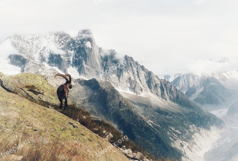 Mountain Nature Landscape Mountains Sky