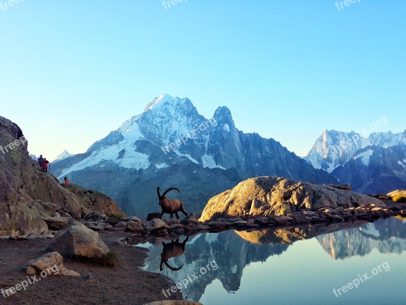 White Lake Summit Mountain Nature Landscape