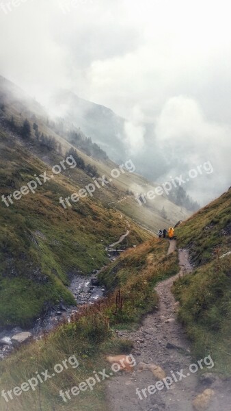 Hiking Mountain Nature Adventure Landscape