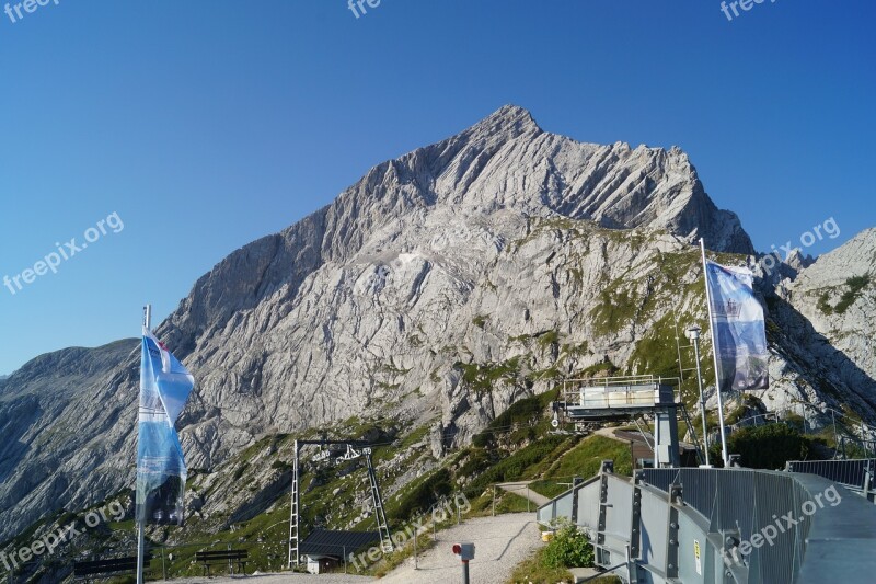 Mountain Alpspitze Garmisch Free Photos