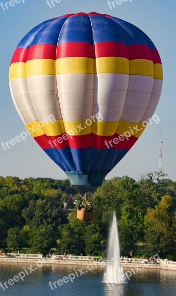 Hot Air Balloon Balloon Sky Flying Floating