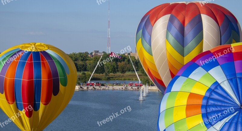 Hot Air Balloon Balloons Balloon Sky Flying