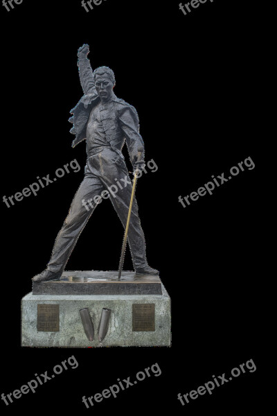 Statue Freddie Mercury Singer Montreux Free Photos