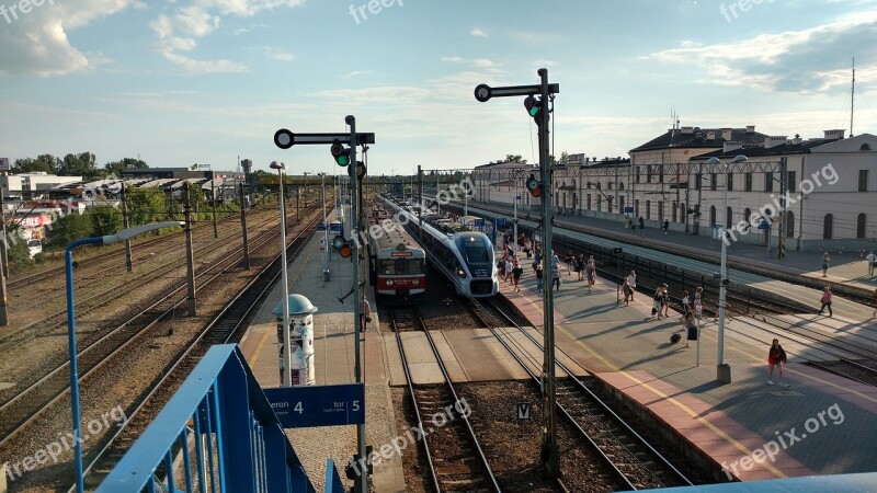 Białystok City Podlasie Poland Railway Station