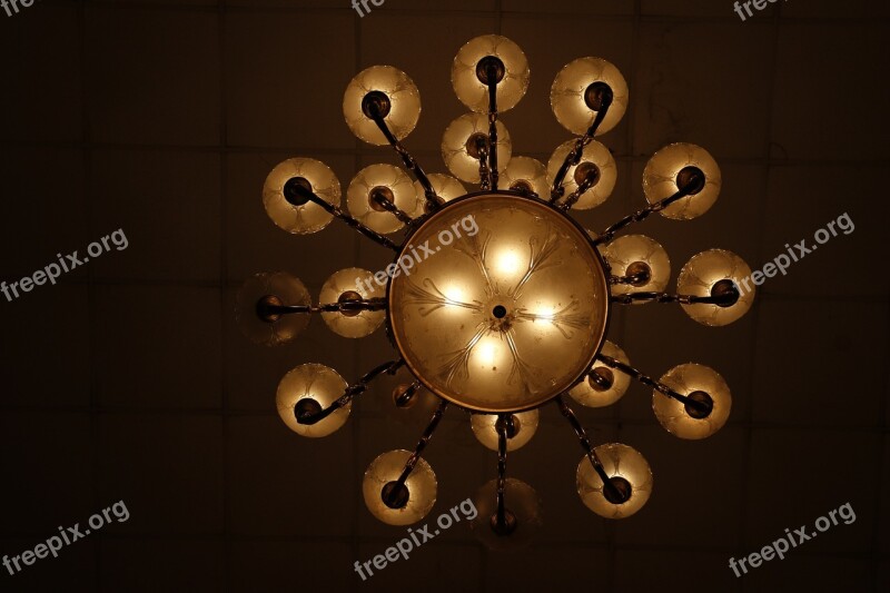 Lights Chandelier Decor Bulb Free Photos