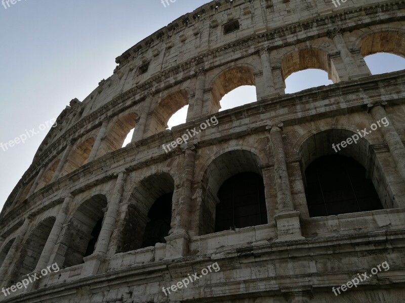 Italy Rome Col Colosseum Architecture