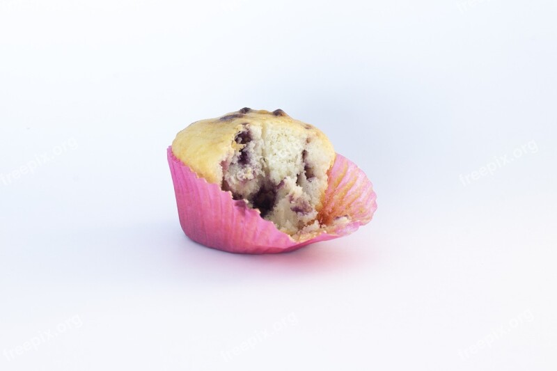 Muffin Blueberry Dessert Sweet Delicious