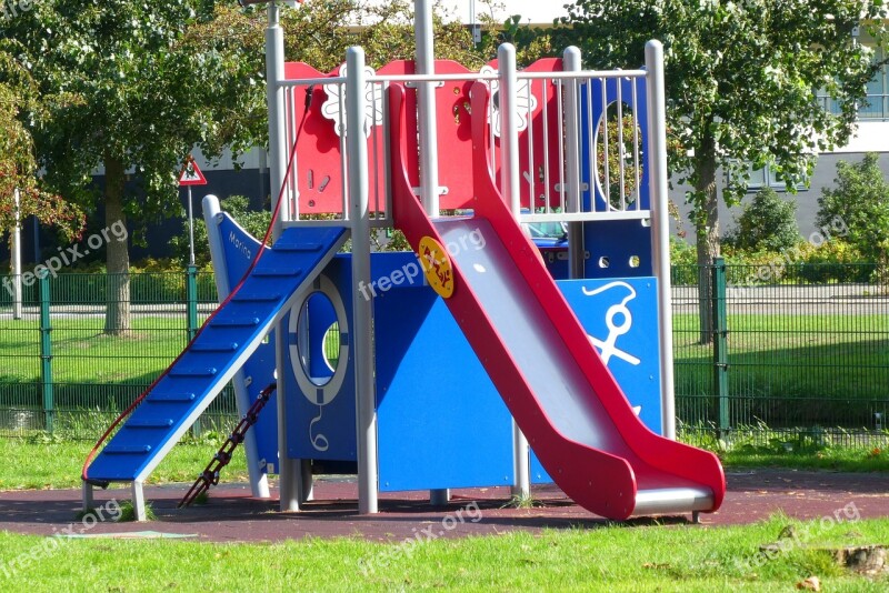 Children's Playground Slide Klimtoestel Fun Children