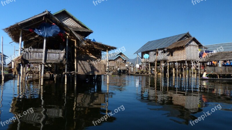 Myanmar Inle Lake Nyaungshwe House