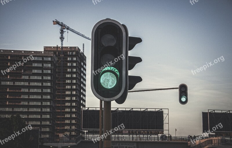 Traffic Lights Lights Go Green Light Robot