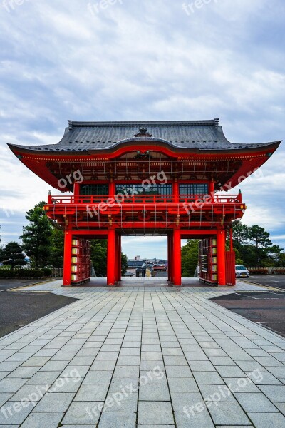 Shrine Temple Japan History Traditional