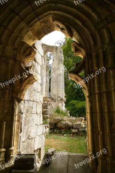 Ruin Window By Look Gothic Architecture