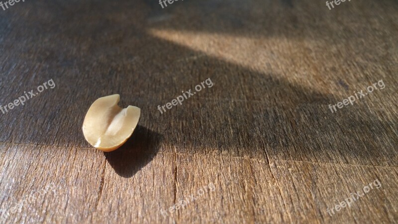 Peanut Desk Wood Brown Sun