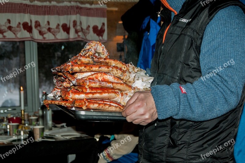 Norway Lapland King Crab Crustaceans Fishing