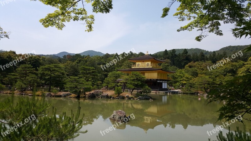 Kinkaku-ji Japan Pavilion Travel Building Tourism