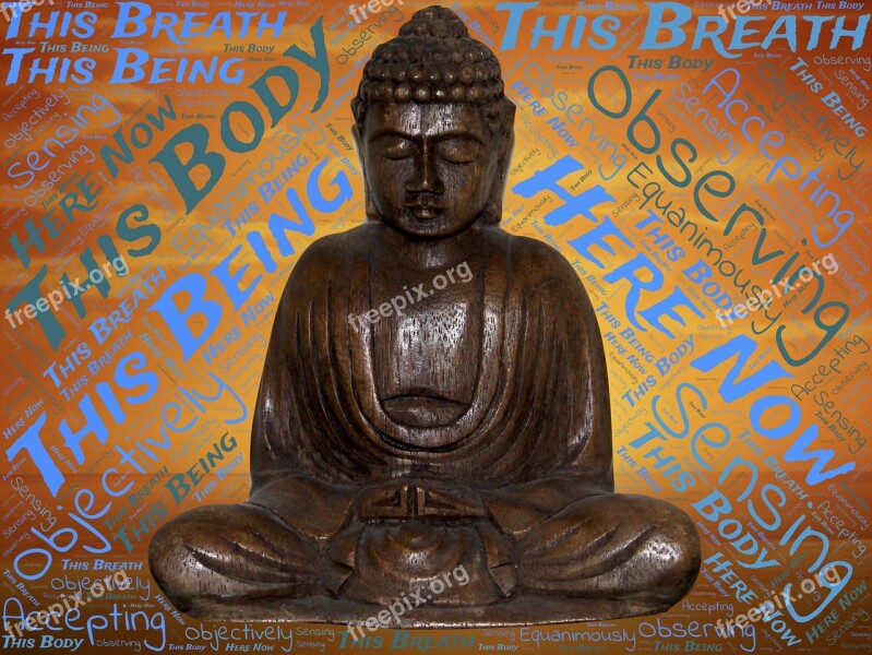 Buddha Meditation Contemplation Statue Peace