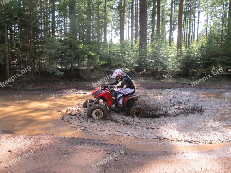 Quad Riding Mcgubbins Gulch Mount Hood Nature Outdoor