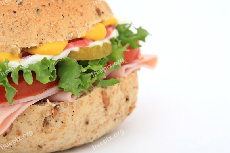 Bread Brown Bun Calories Close-up