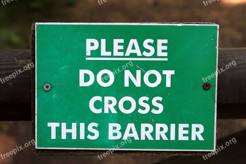 Ad Announce Announcement Barrier Cross