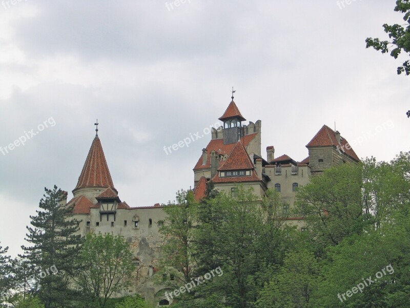 Count Dracula Battlements Bulwark Buttress Castle