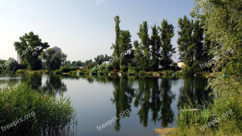 Lake Recovery Landscape Mood Water Landscape