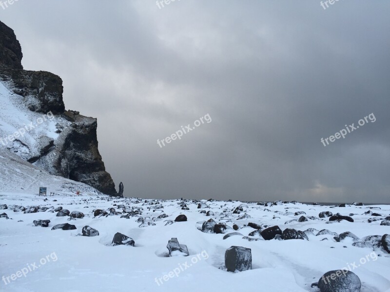 Iceland Travel Snow Icelandic Free Photos