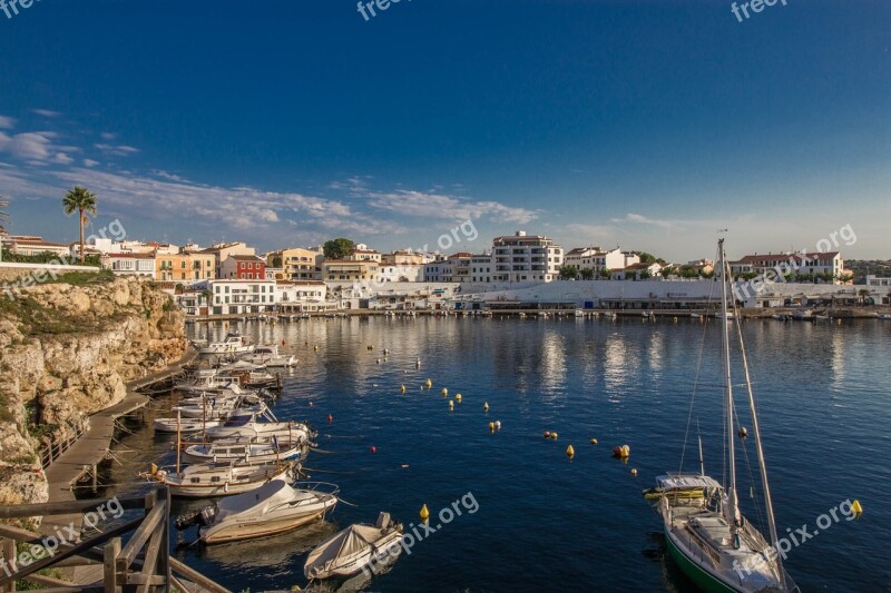 Minorca Landscapes Spain Water Nature