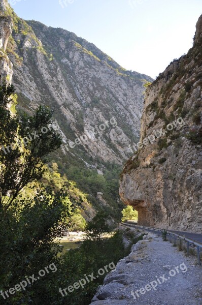 Gorges Du Verdon River Gorges France Verdon