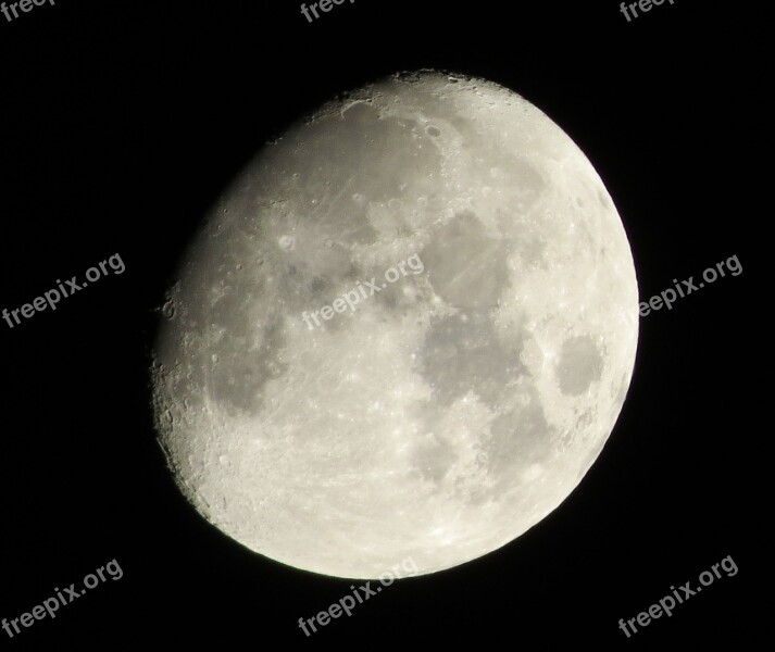 Moon Lunar Astronomy Free Photos