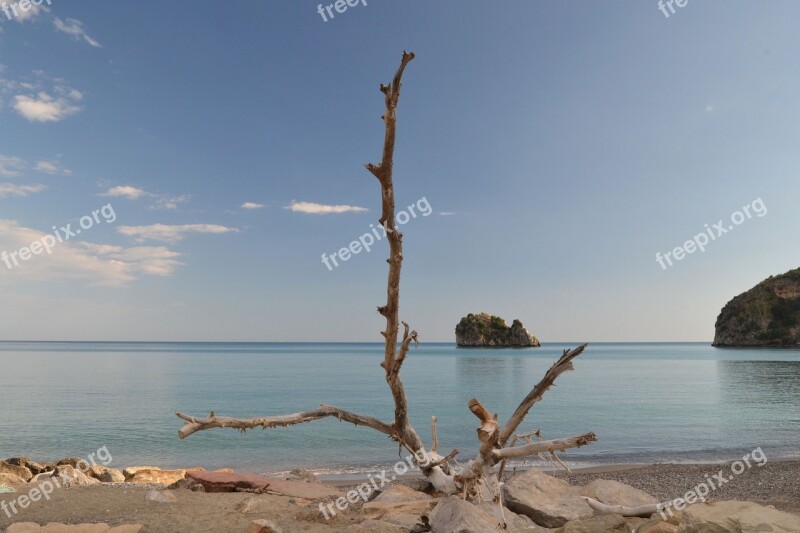 Sea Island Beach Campania Italy