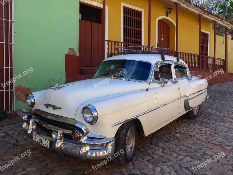 Cuba Trinidad City Architecture Color