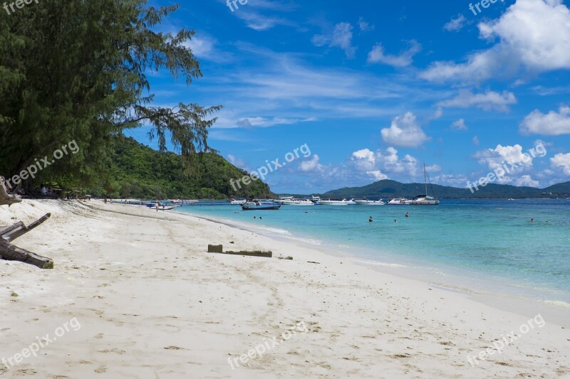 Island Beach Sand Vacation Thailand