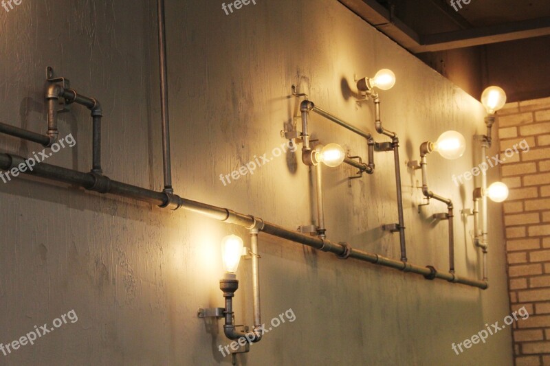 Cafe Light Bulb Article Filament Electric