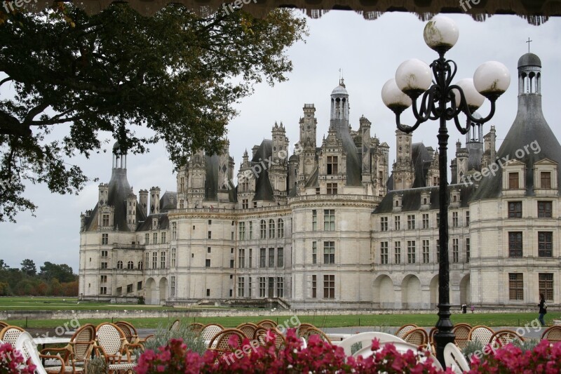 France Loire Valley Chateau De Chambord Free Photos