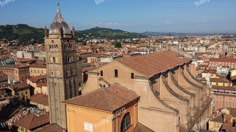 Italy Bologna Historically City Architecture