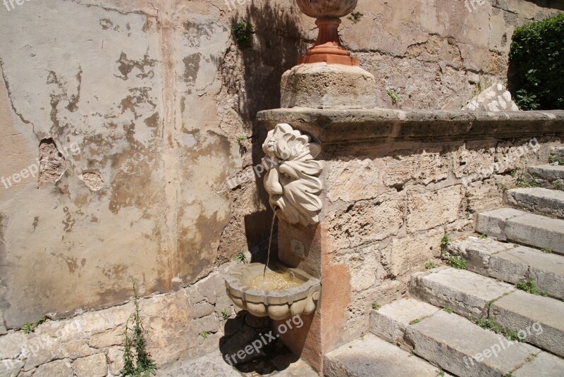 Mallorca Palma Stairs Water Dispenser Canary Island