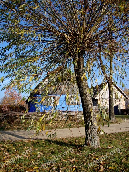 Sierpc Poland Open Air Museum Autumn Ethnography